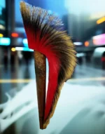 16 Inch Crow Hair Style with Wide Base and Flat